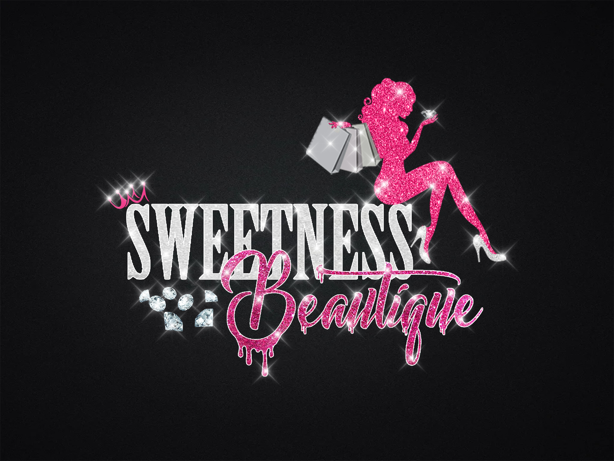 FEMININE GLITTER LOGO